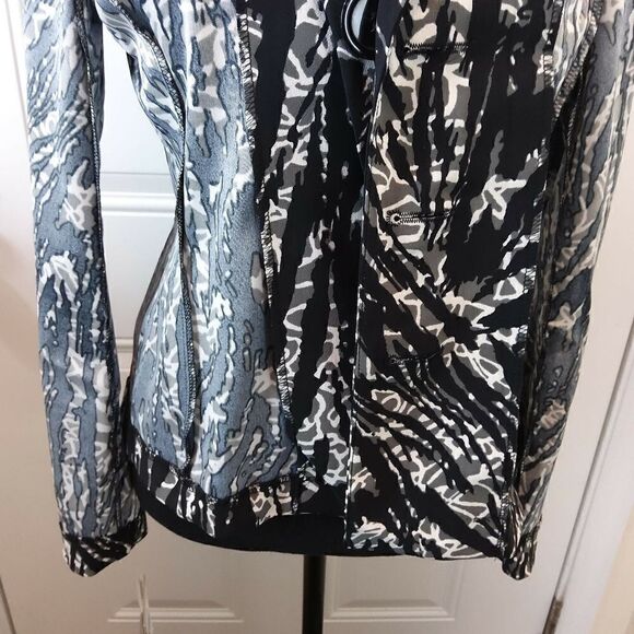 Brandon Thomas black zebra 3 button jacket - Picture 8 of 13